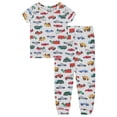 BCOOL Toddler Boys 2Piece Cotton Sleepwear Set Dinosaur & Cars Prints