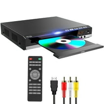 BCOOSS DVD Player for TV with remote 1080P CD Player for Home
