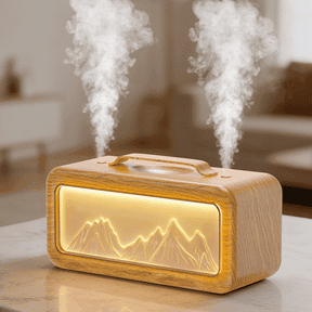 BCOOSS 500ml Essential Oil Diffuser, Ultrasonic Aroma Humidifier ...