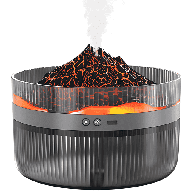 Humdifier Icon.png BCOOSS Essential Oil Diffuser Volcano Aromatherapy Fragrant Oil Air ...