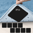 thumbnail image 1 of BCOOSS Non Slip Rug Gripper 8Pcs for Hardwood Tile Floors Area Rugs Carpet Tape Rug Pad, 1 of 6