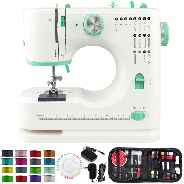 BCOOSS Portable Sewing Machine for Beginners 16 Built-in BCOOSS Portable Sewing Machine for Beginners 16 Built-in