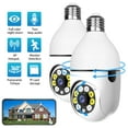 BCOOSS Wireless WIFI Light Bulb Security Camera for Indoor and Outdoor
