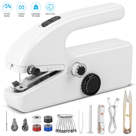 BCOOSS SMALL HANDHELD SEWING MACHINE, PORTABLE MINI SEWING...