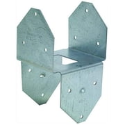Im Vera BCS2-2/4Z 2X Post Cap and Base, Zmax Finish, Compatible with Simpson Strong-Tie   Residential Use, Standard Application