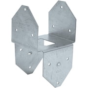 Im Vera BCS2-2/4Z 2X Post Cap and Base, Zmax Finish, Compatible with Simpson Strong-Tie   Residential Use, Standard Application