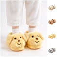 thumbnail image 1 of BCSIOAOI Kids Slippers Slip On Warm Fuzzy Indoor House Shoes, 1 of 8