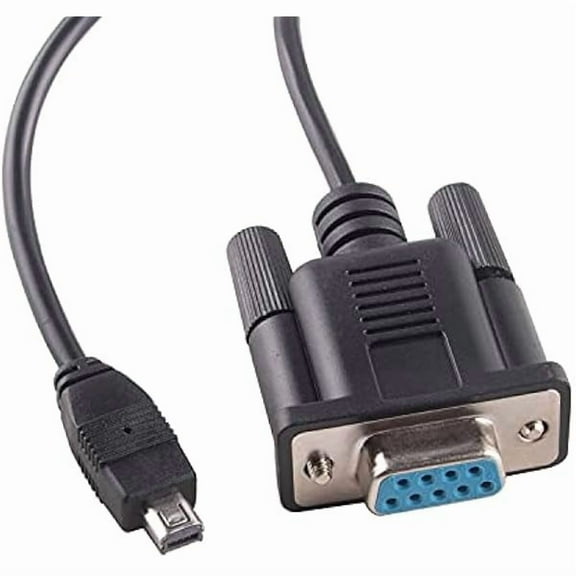 BCT15 BCT15X BC346XT BC346XTC BCD996T BCD996XT BC95XLT USB Mini 4P Cable for Uniden Bearcat Scanner Programming Cable (DB9-MINI4P Cable Without Chip)