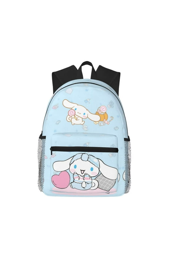 Kawaii Cinnamorolls Backpack Lightweight Multifunction Casual Travel Backpacks 15.7"