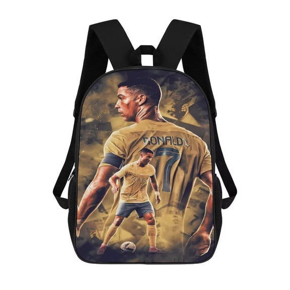 BCVXVAI Ronaldos Backpack Lightweight Casual Laptop Backpacks Travel Backpack for Unisex 17"