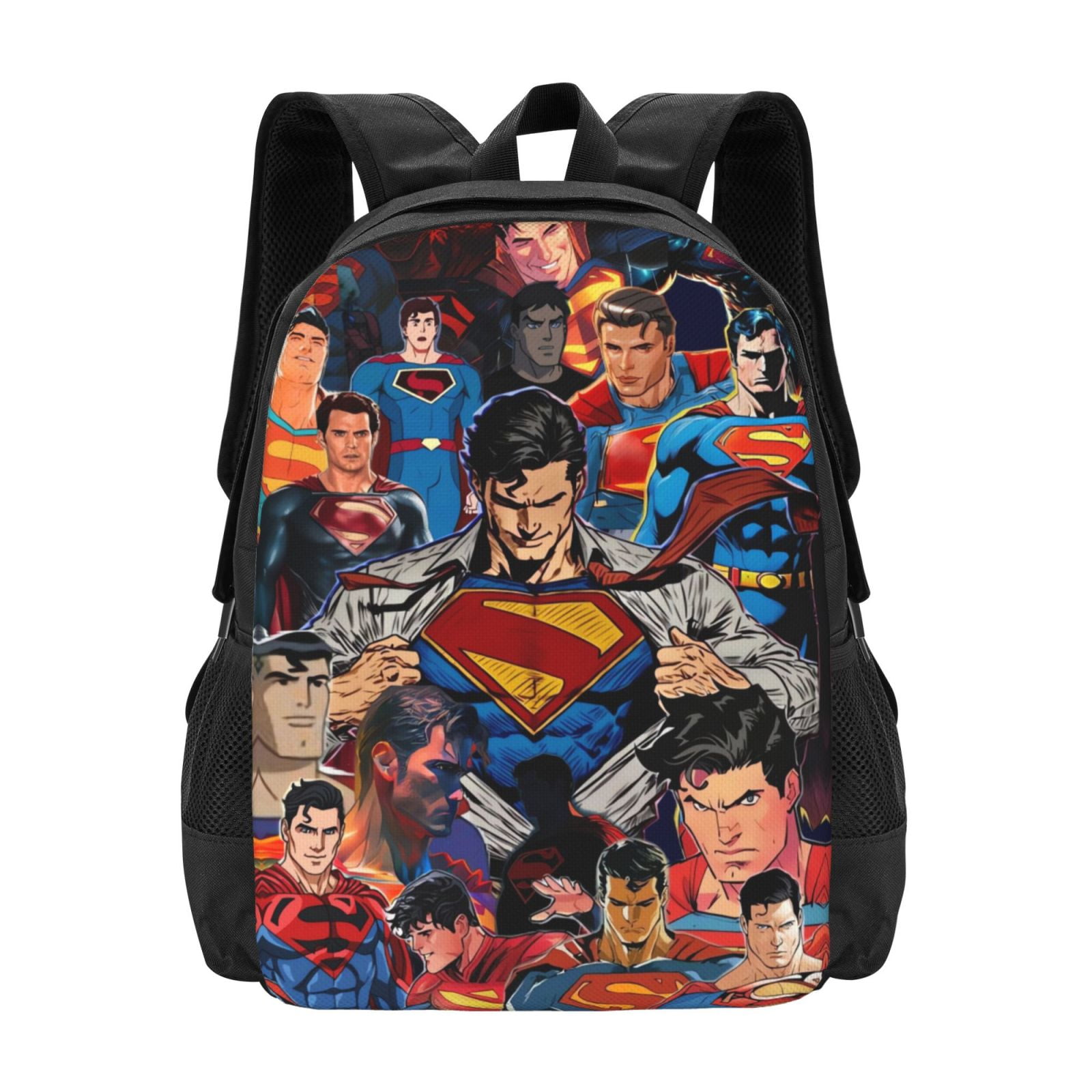 Justice League Superman Backpack Clear Spiderman Backpack DC