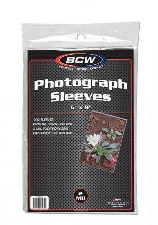 6x9 card sleeves BCW: 6x9 Photo Sleeves