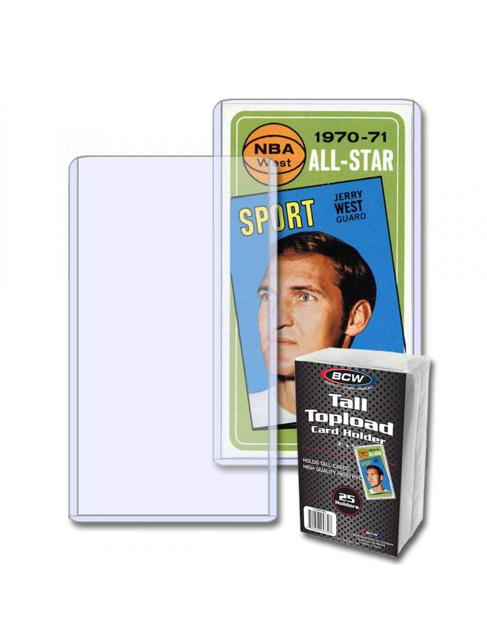 BCW Topload Kartenhalter Standard - Schutz Für Sammelkarten 7,6x10,2 Cm