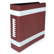 BCW 3" Premium Trading Card Album- Football Collectors Edition, 2.5" x 3.5"