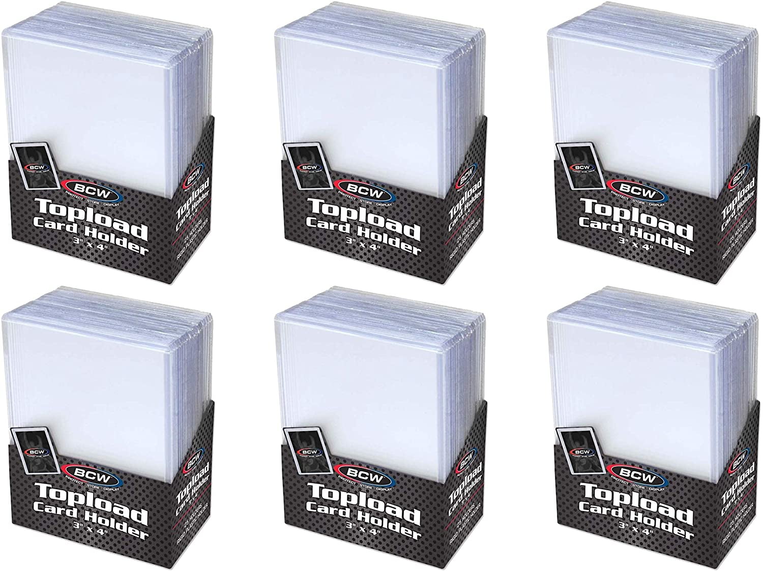 BCW Top-Loader Porta Carte Da Collezione 108pt (3x4 Pollici) – Crystal Clear – Confezione Da 10 – Protettivi Rigidi Per Memorabilia - 6