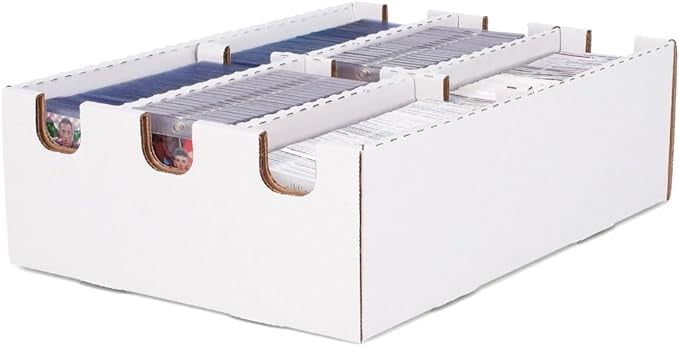 BCW 6 Drawer Card Catalog - Stackable Trading Card Organizer For Sports & Gaming Cards