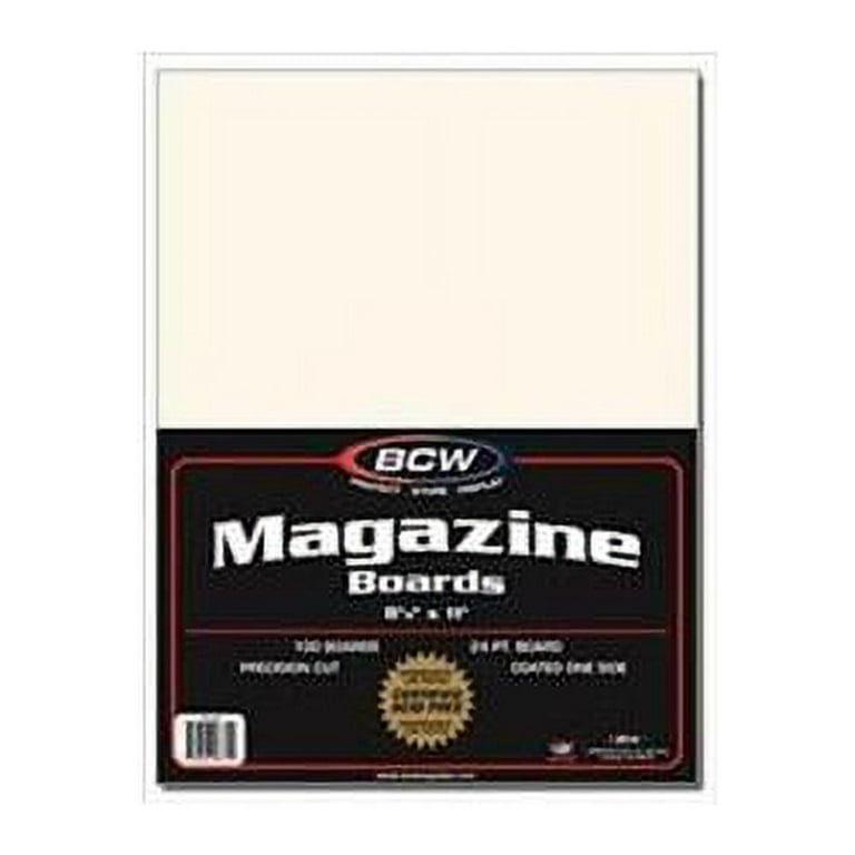 BCW Magazine Backing Boards (100)