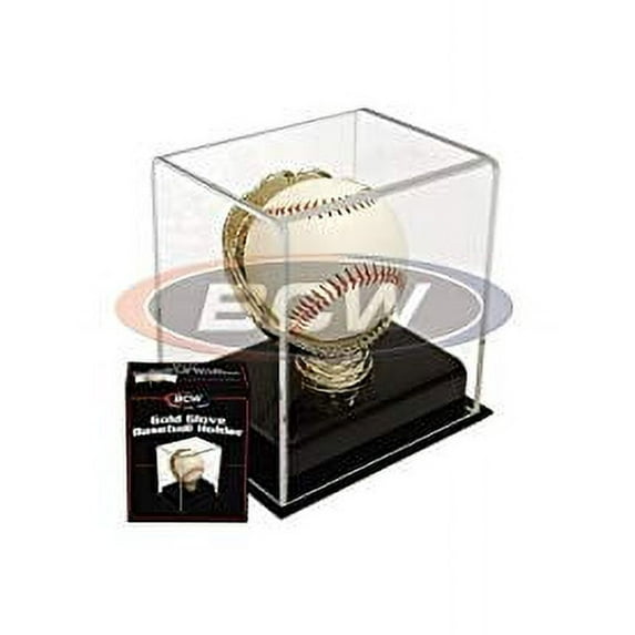 BCW Acrylic Gold Glove Baseball Display