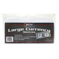 thumbnail image 1 of BCW Currency Sleeves - Large Bill, 100 pack, 1 of 2