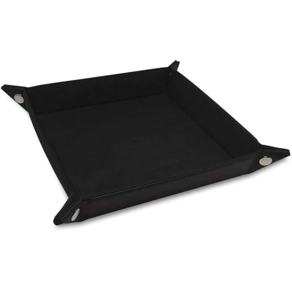 BCW Dice Tray: LX Sqaure - Black