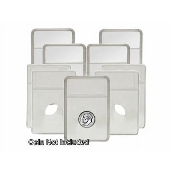 BCW Display Slab with Foam Inserts, Combo/White DIME, 5 pk