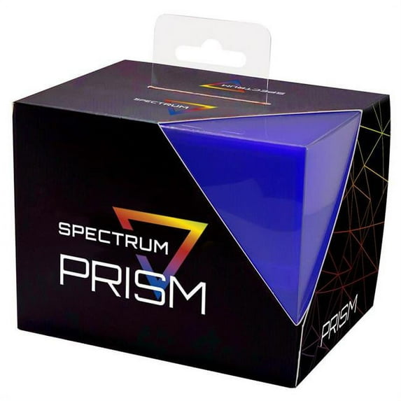 BCW Diversified BCDDCPRISMBLU Spectrum Prism Deck Box, Cobalt Blue