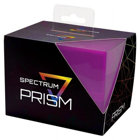 BCW Diversified BCDDCPRISMVIOL Prism Deck Box Case, Ultra Violet