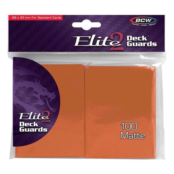 BCW Diversified BCDDGEM2AUT Deck Protector & Deck Guard Elite2, Autumn - 100 Per Pack