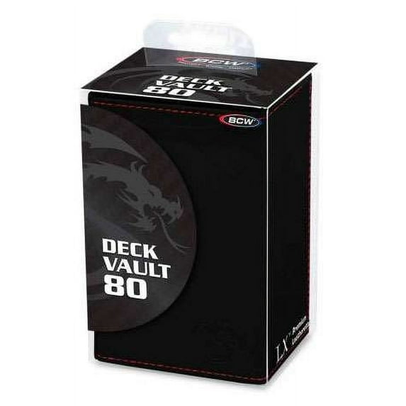 BCW Diversified BCDDVLX80BLK LX-80 Deck Box Vault - Black