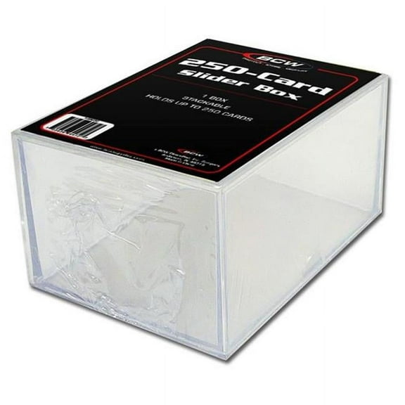 BCW 2-Piece Slider Box - 250 Card