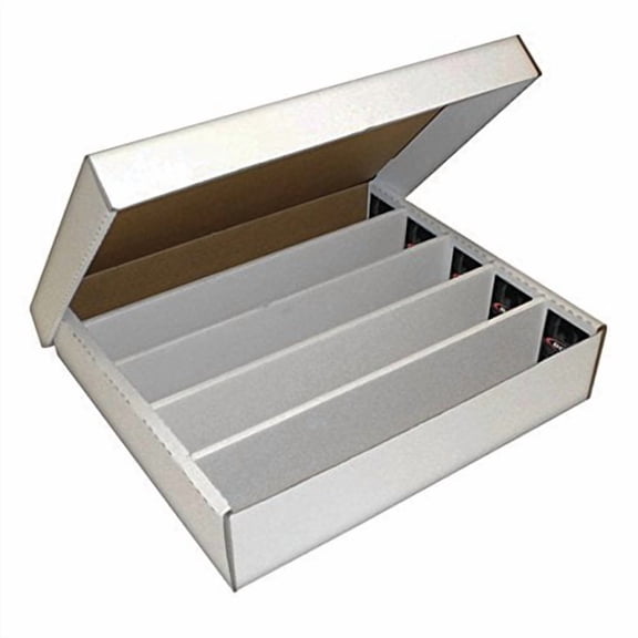 BCW Super Monster 5 Row, Corrugated Cardboard, Storage Box (holds 5000 cards)