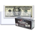 thumbnail image 1 of BCW High Quality Rigid PVC Currency Toploaders - 6 1/8" x 2 5/8" (25 Pack), 1 of 3