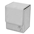 thumbnail image 1 of BCW Padded Leatherette Deck Case LX, White, 1 of 2
