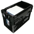 thumbnail image 1 of BCW SHORT COMIC BOOK BIN - Black Plastic Storage Box w One Partition 1-Box, 1 of 7