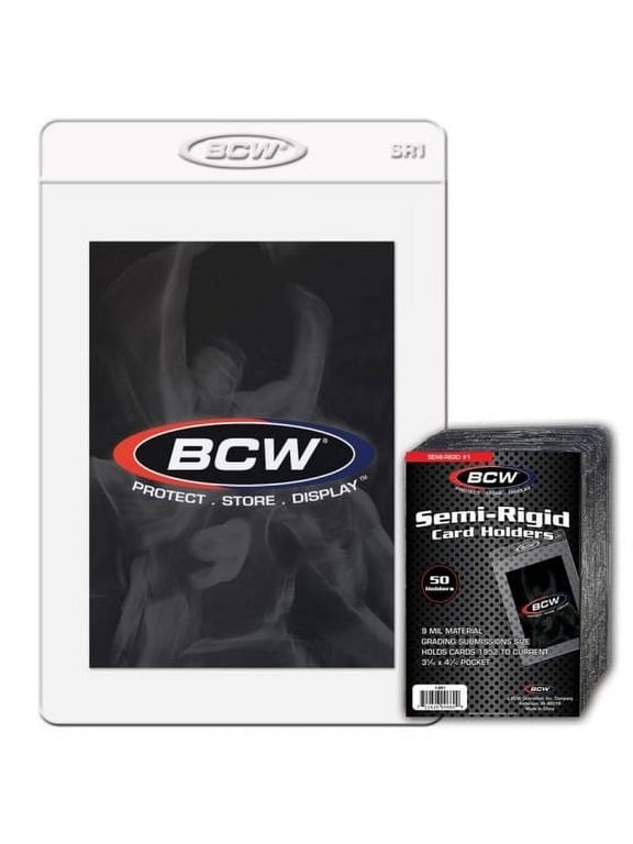 Semi-Rigid Card Holders 200ct