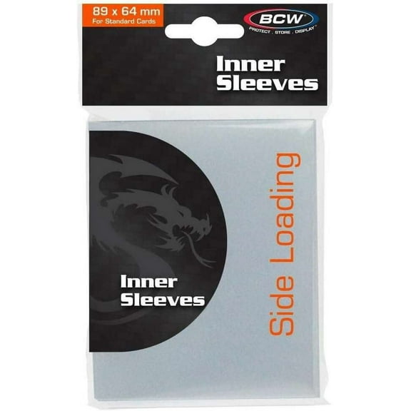 BCW Standard Size Sideloading Inner Sleeves