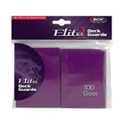 BCW Supplies Mulberry Combo Pack - Inner Sleeves and Elite 2 Deck Guards 200 New