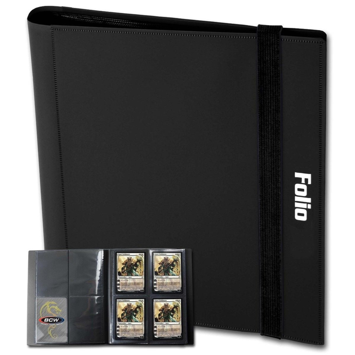 ランキングや新製品 BCW Z-Folio Walmart.com - Black - Album 4-Pocket コレクション