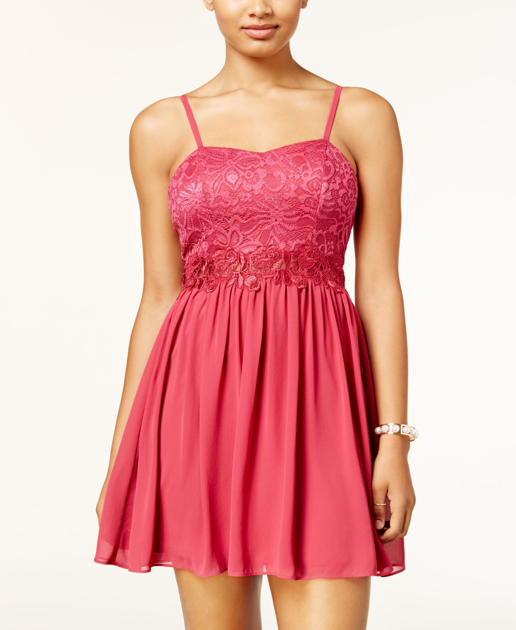 strapless open back dress Naomi Dress main image 1