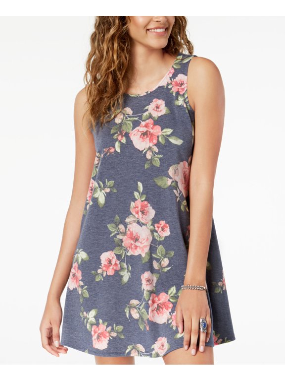 Juniors' Tie-Back A-Line Dress (Pattern E, S)