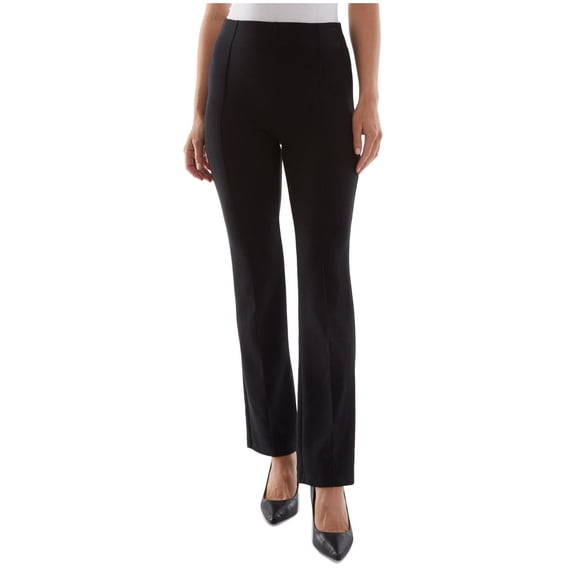 BCX Womens Seamed Pull On Casual Lounge Pants, Black, Juniors, Medium