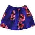 thumbnail image 1 of BCX Womens Satin Bubble Skirt, Blue, Juniors, 13, 1 of 2