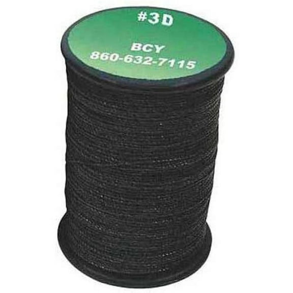 BCY 120 yds. 3D End Serving, Black