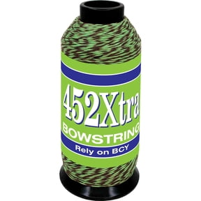 BCY 452Xtra Bowstring Material Green/Black 1/8 lb.