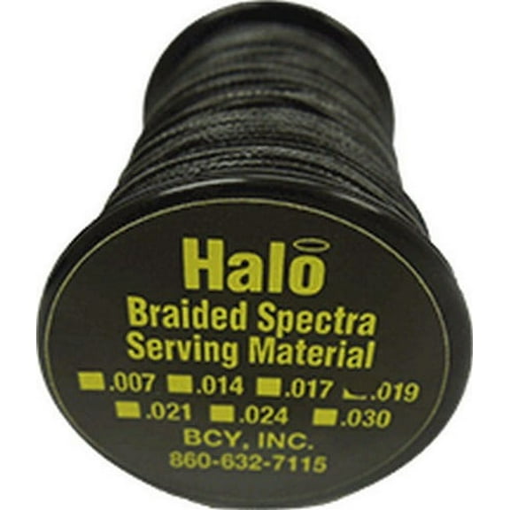 BCY Halo Serving Black .019 75 yds.