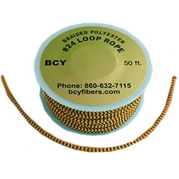 BCY D1308 D-Loop Rope Meter Flo - Orange & Black