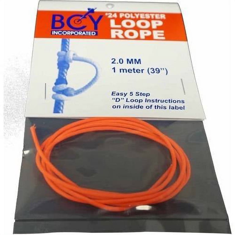Release Loop Material Best D-loop Black BCY #24 D Loop Rope - 25 Foot Archery Release ...