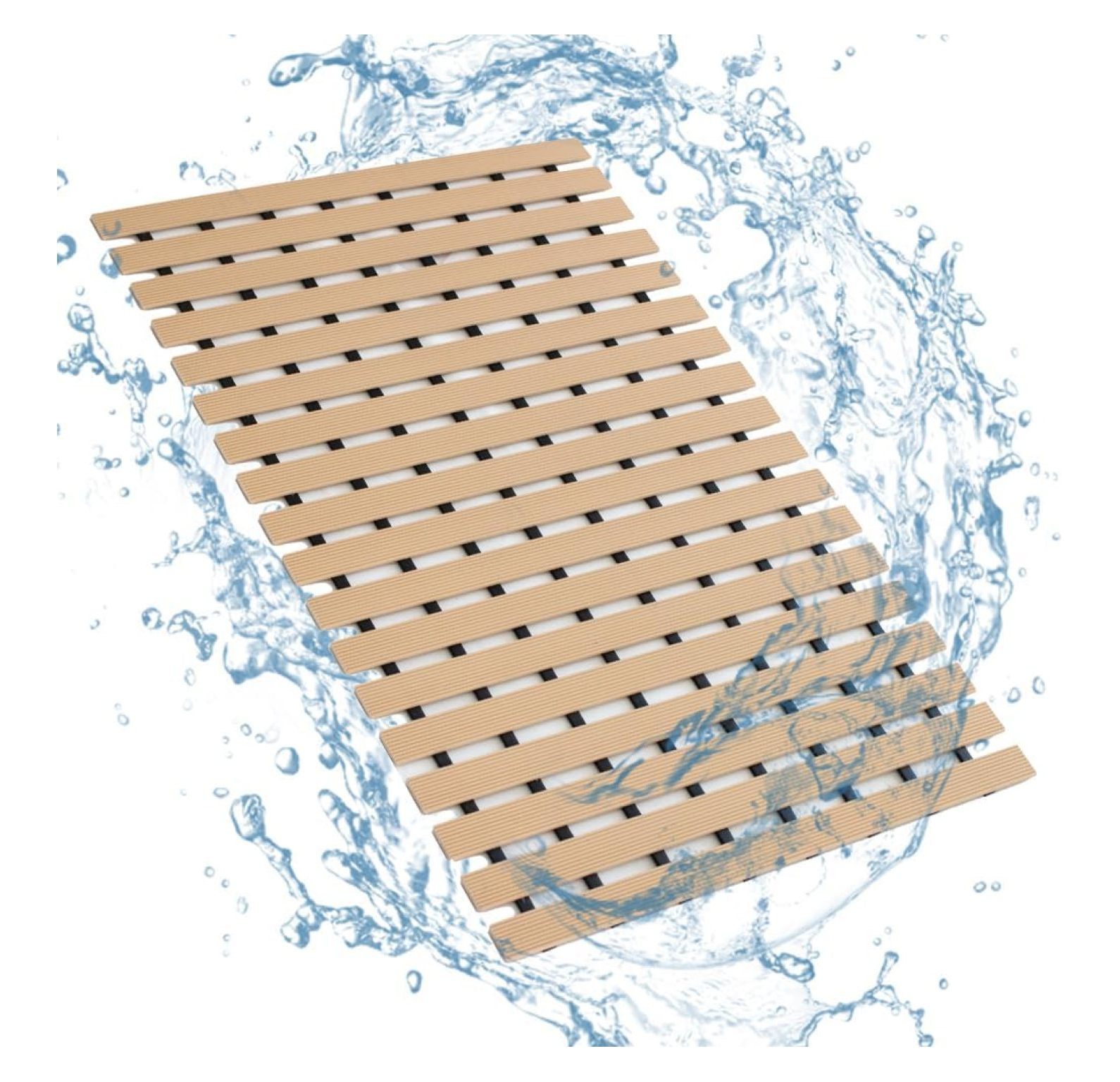 BCYCSJ Bathmat Shower Mat Non Slip Bathtub Mat Without Suction Cups and