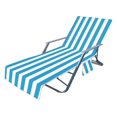 BCYCSJ Chaise Lounge Towels Beach Chair Covers with Pocket Microfiber