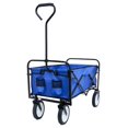 BCYCSJ Folding Garden Cart,Utility Collapsible Wagon,Outdoor Camping